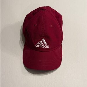 Adidas Maroon Cap with White Logo